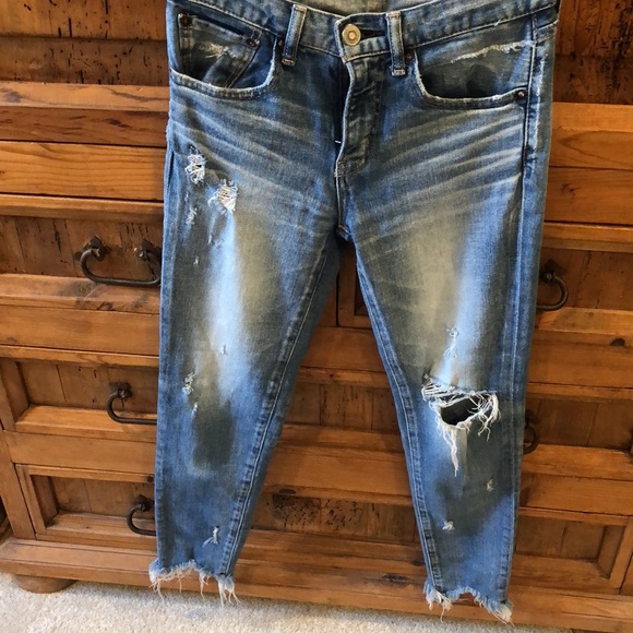 MOUSSY VINTAGE DISTRESSED GLENDELE SKINNY JEANS - Picture 11 of 11